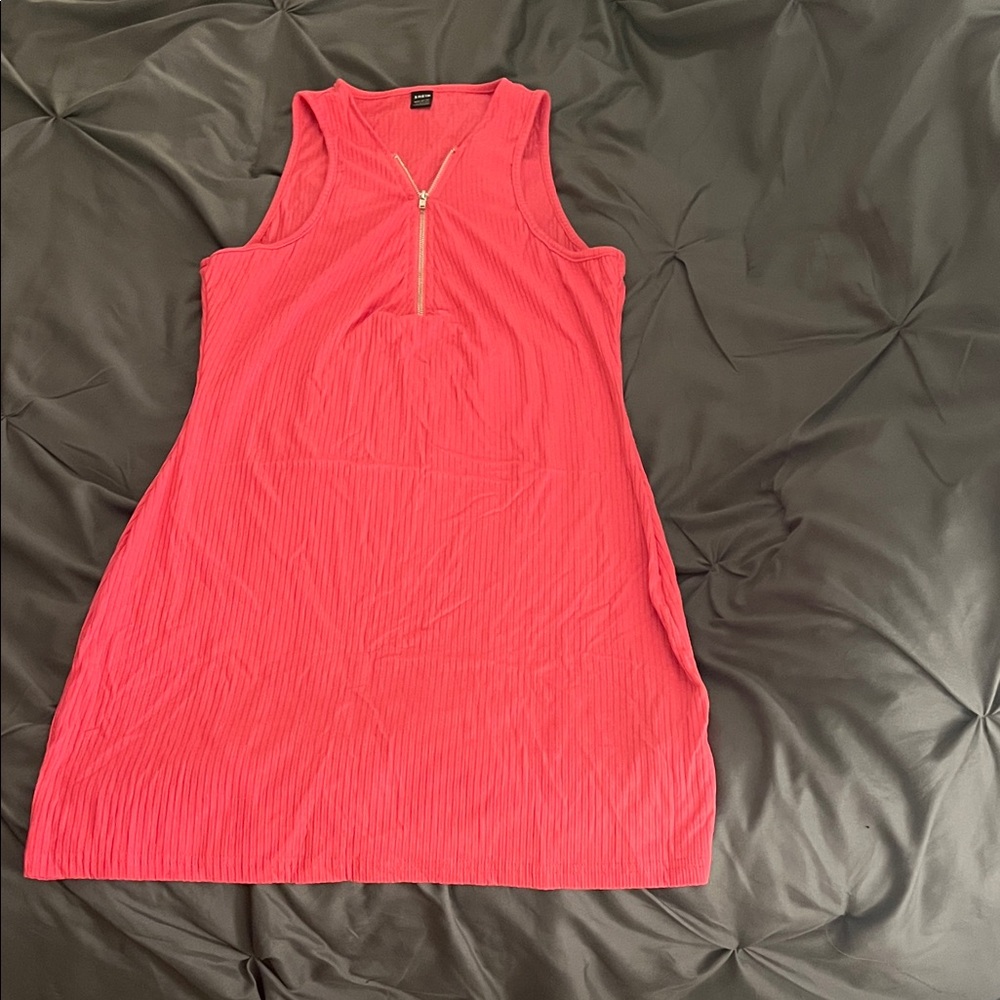 Fashion Nova Coral Midi Dress